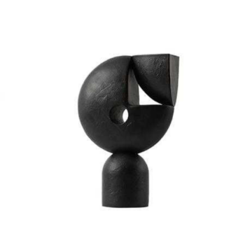 Corner ornament black